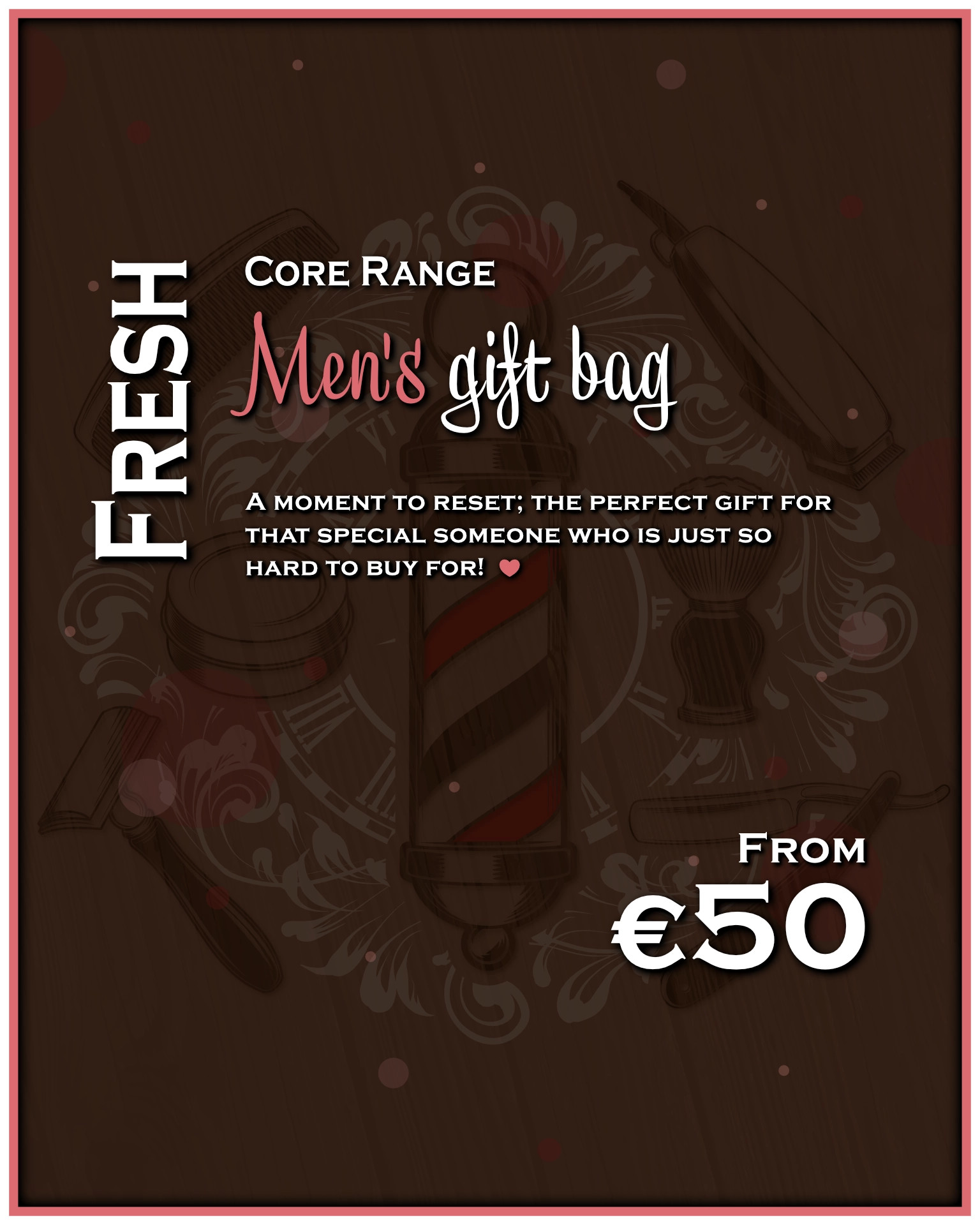 "Fresh" Men's gift bag (Information)