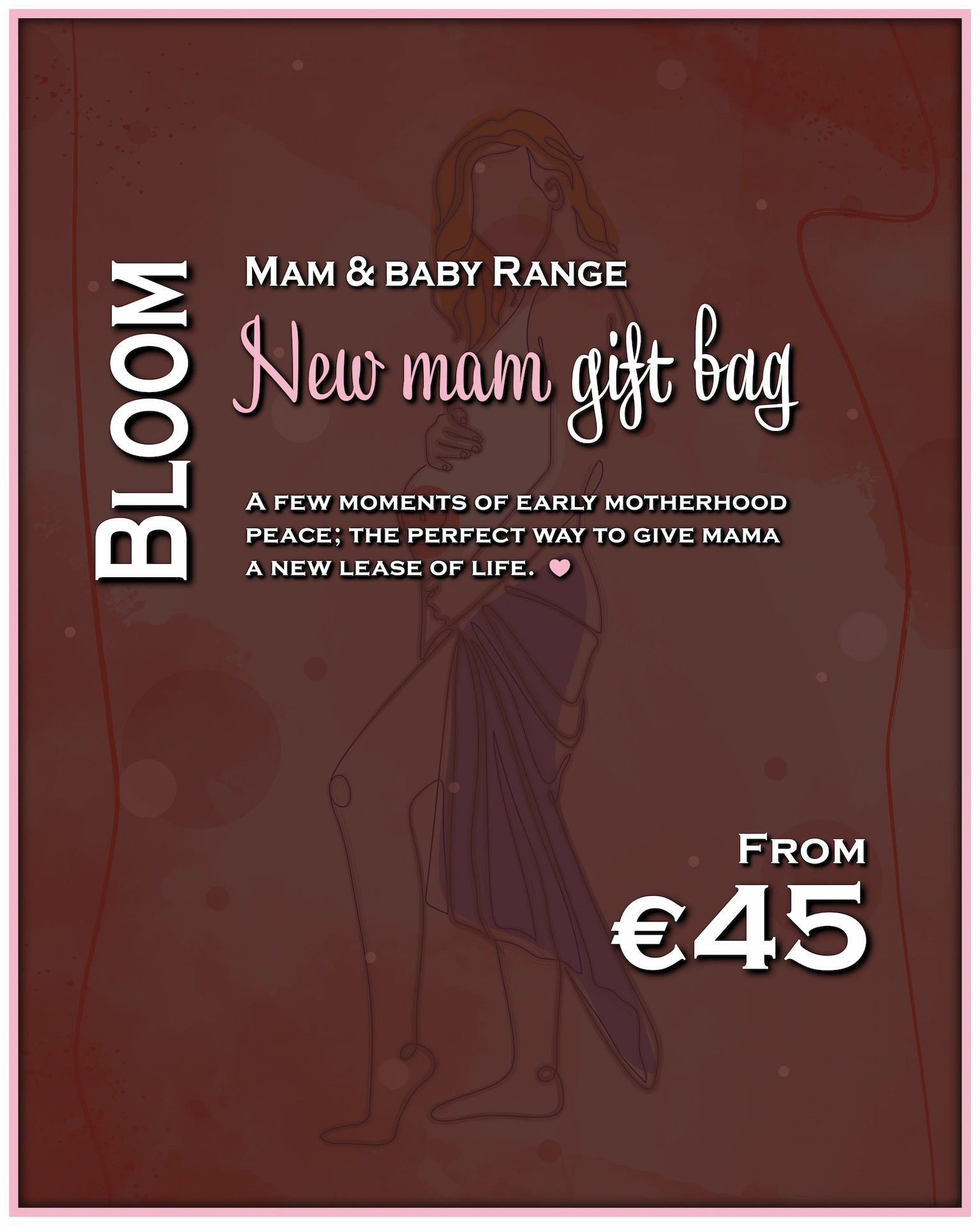 "Bloom" - New mam gift bag