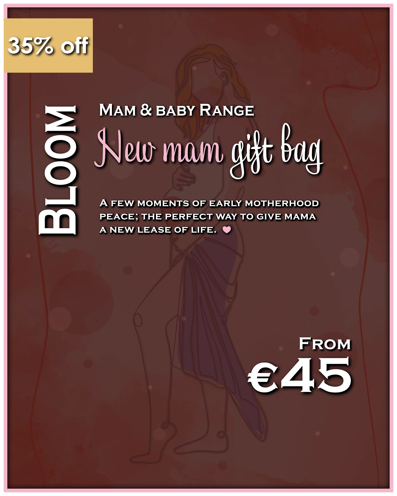 "Bloom" - New mam gift bag